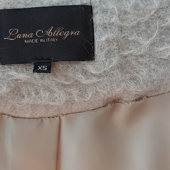 Luna Allegra Mohair Blend Coat - Picture 5 of 5